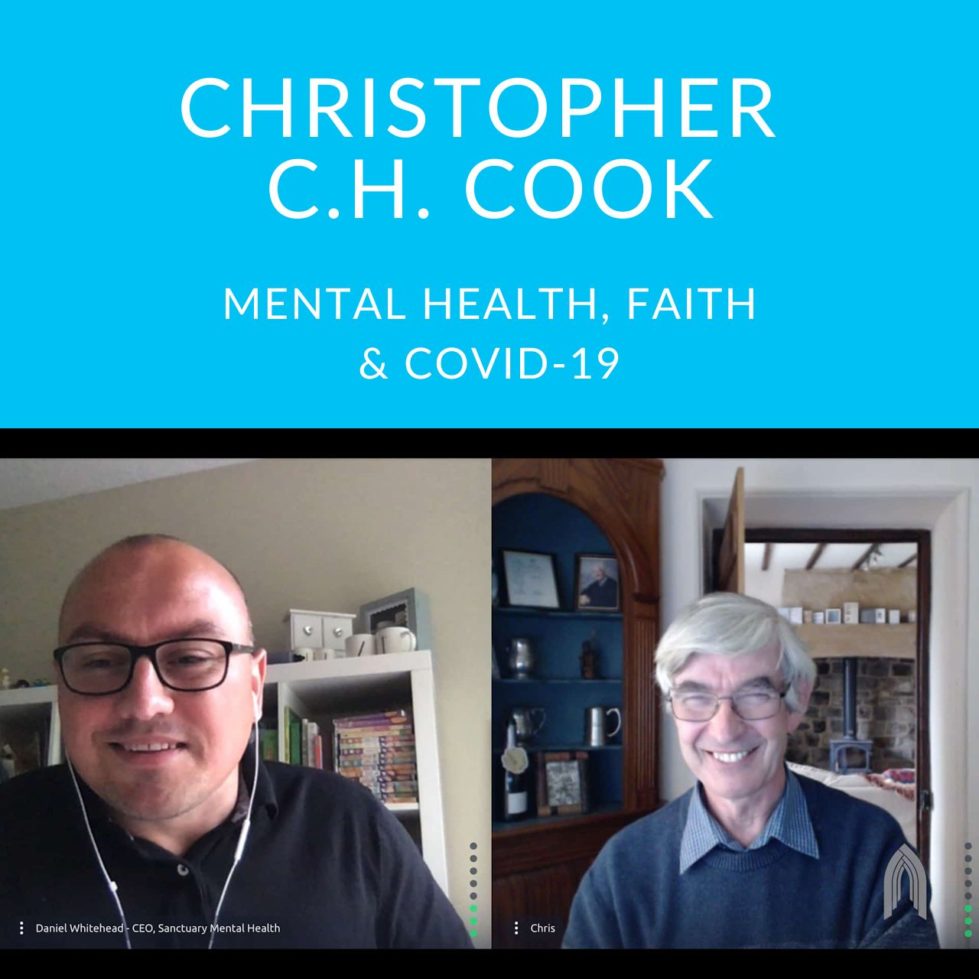 Daniel Whitehead interviewing Chris Cook on Zoom