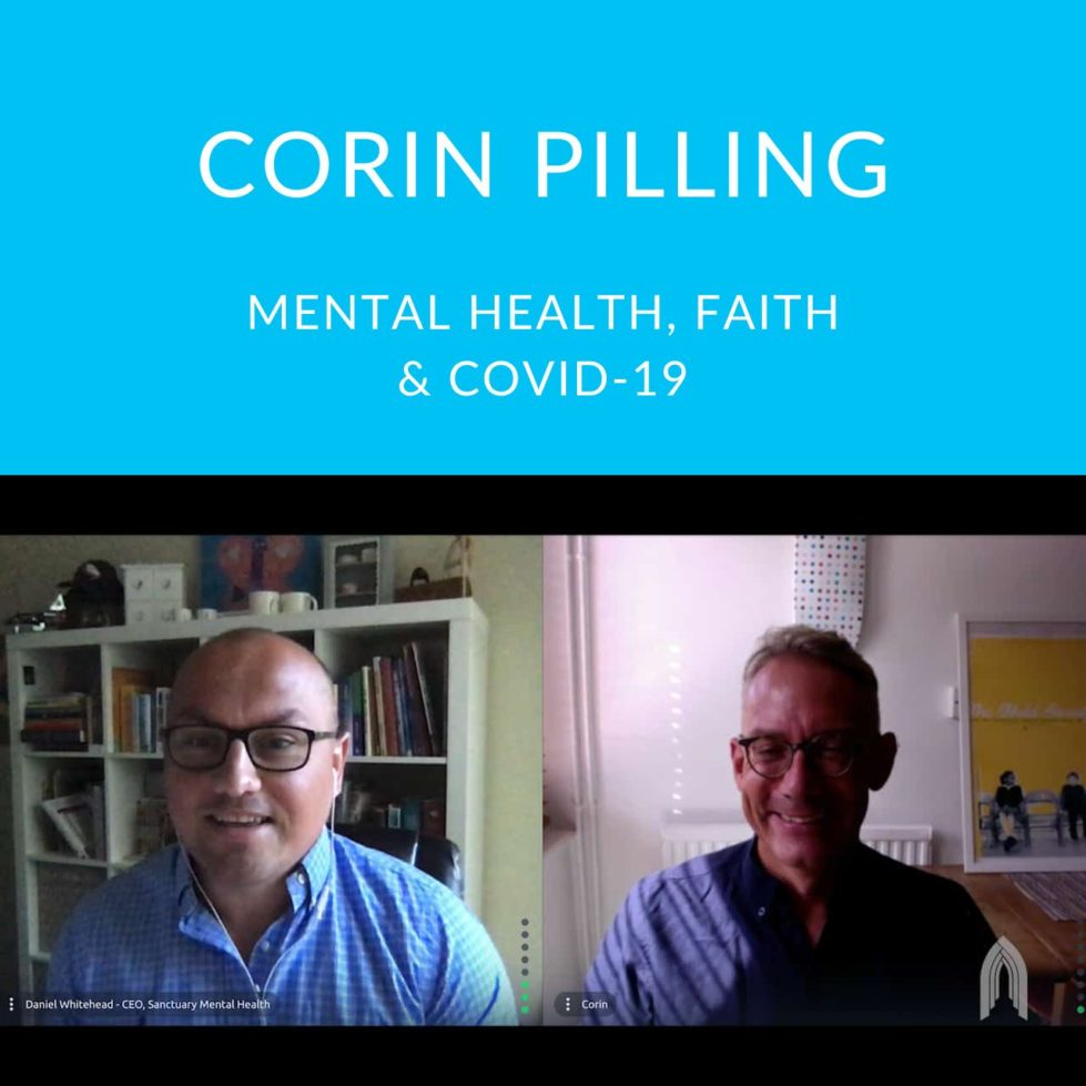 Daniel Whitehead interviewing Corin Pilling on Zoom