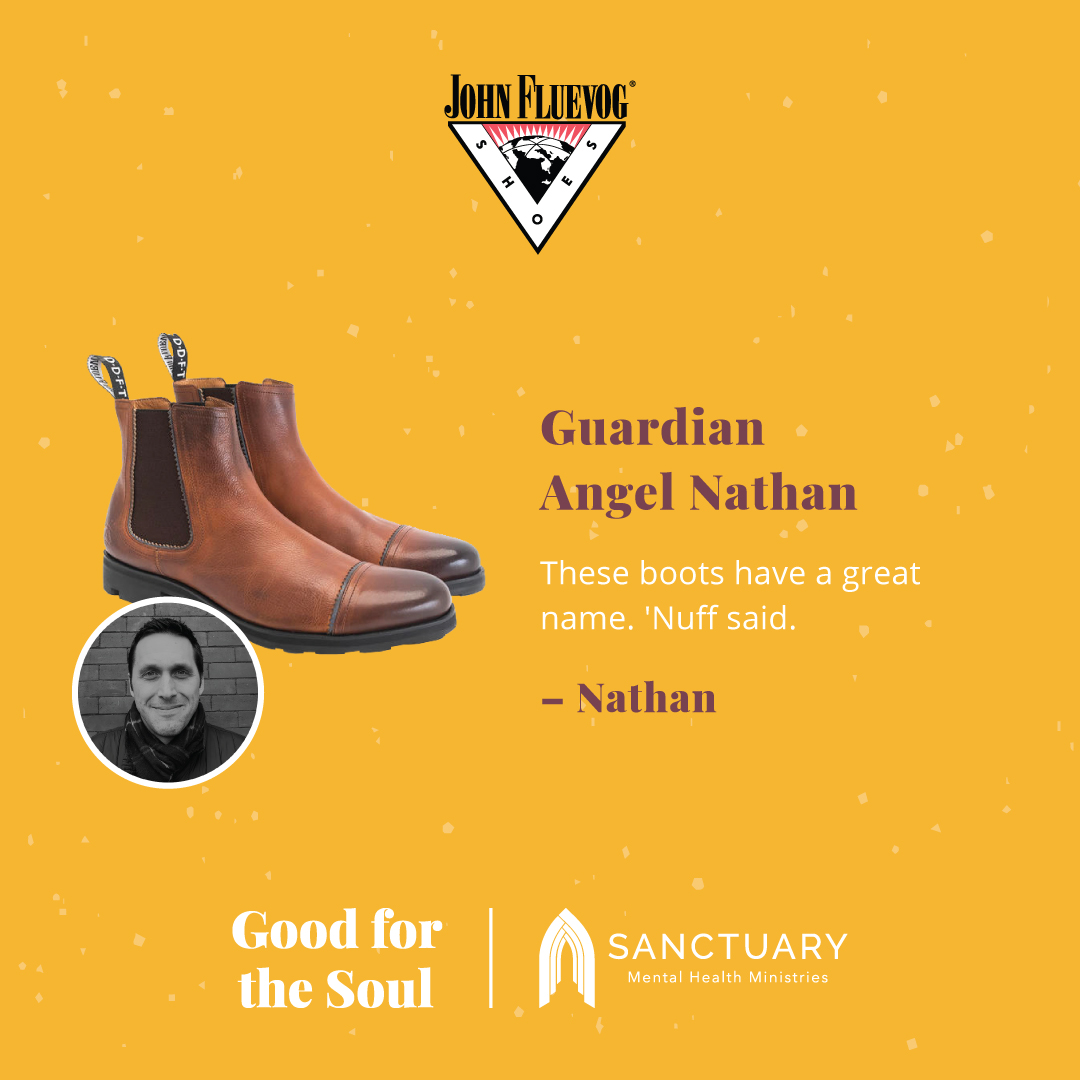 Guardian Angel Fluevog shoe