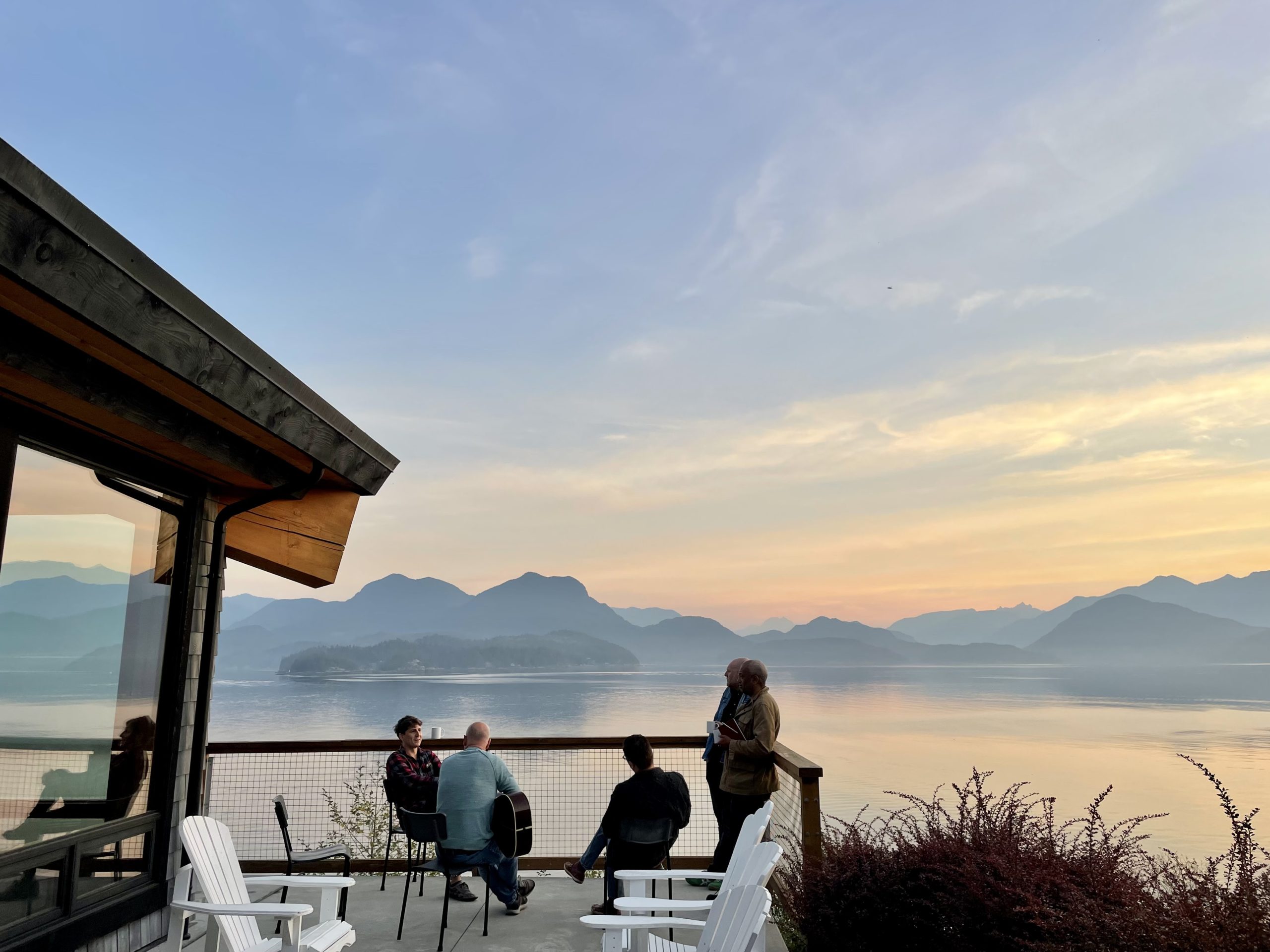 sanctuary songs retreat at Keats Island, October 2023